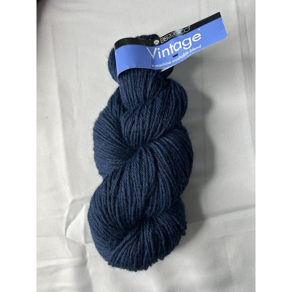 Berroco Vintage Yarn Color 51182 Dye Lot 319462 New Wool Blend Skein